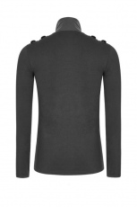 Топ Uniform Long-sleeved T-shirt Punk Rave WT-525TCM/BK - маленькая картинка