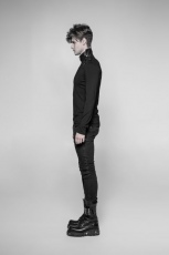 Топ Uniform Long-sleeved T-shirt Punk Rave WT-525TCM/BK - маленькая картинка