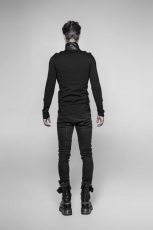 Топ Uniform Long-sleeved T-shirt Punk Rave WT-525TCM/BK - маленькая картинка