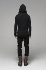 Балахон Steam Punk Hoddie Punk Rave WT-582TCM/BK-BN - маленькая картинка