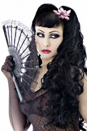     Wavy Hair Pieces - Black wavy Headrazor Wavy Hair Pieces - Black wavy  1