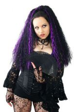 Обжатые локоны на застежке ZEENA Crimped Hair Pieces - Black/ Purple Headrazor ZEENA Crimped Hair Pieces - Black/ Purple - маленькая картинка