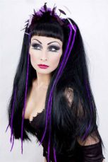    Hair Pieces PHOENIX - Black/Purple - 