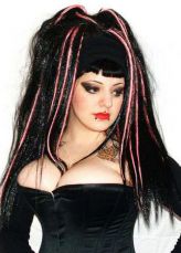    Hair Pieces PHOENIX - Black/Baby Pink - 