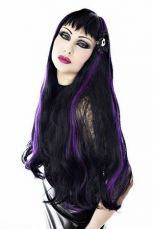     Meena Wigs - Black/Purple - 