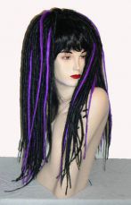 Парик с дредами Dread Wigs - Black/Purple Headrazor Dread Wigs - Black/Purple - маленькая картинка