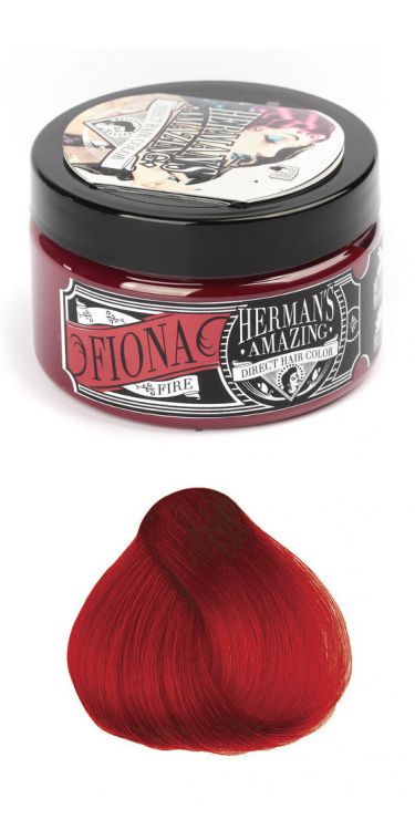 Красная краска для волос Herman's Amazing Fiona Fire Hermans Amazing Fiona Fire Изображение 1