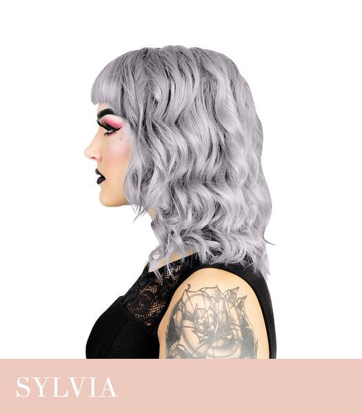Серая краска для волос Herman's Amazing Sylvia Silver Hermans Amazing Sylvia Silver Изображение 5