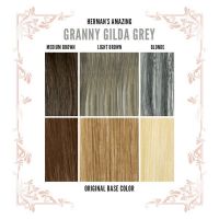 Серая краска для волос Herman's Amazing Gilda Granny Grey Hermans Amazing Gilda Granny Grey - маленькая картинка