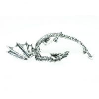    DSER DRAGON EARINGS LADIES SILVER Innocent Lifestyle AJ-DSER-S -  