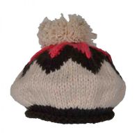  H1PP ONE POM POM HAT LADIES CREAM - 