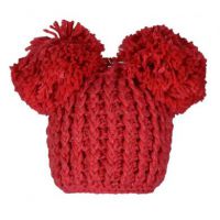  HPP POM POM HAT LADIES CORAL - 
