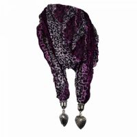  SPBH SCARF LADIES PINK LEO - 