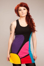  DAISY SUN DRESS LADIES MULTI - 