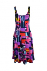  DOTTY DRESS LADIES ASTRY PINK - 