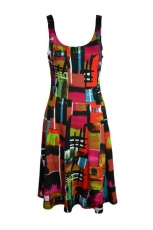  DOTTY DRESS LADIES ASTRY RED - 
