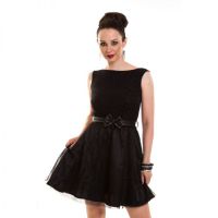  SHINE DRESS LADIES BLACK - 