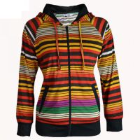  IRIS HOOD LADIES ORANGE STRIPE - 