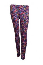  PRINTED LEGGINGS LADIES SPRING PINK - 