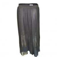  PLEAT SKIRT LADIES BLACK - 