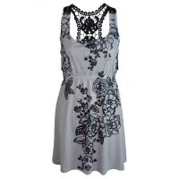 Топ AKI LACE PANEL VEST LADIES GREY Innocent Lifestyle T-ALPANEL-GY - маленькая картинка