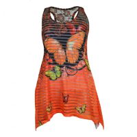  BUTTERFLY BURNOUT LPV LADIES ORANGE - 