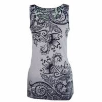  CREST VEST LADIES WHITE - 