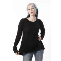  CRYSTAL TOP LADIES BLACK - 