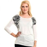  HEAVEN LONGSLEEVE TOP LADIES WHITE - 