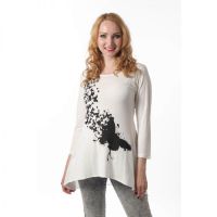  HELEN TOP LADIES OFF WHITE - 