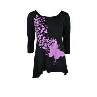  HELEN TOP LADIES BLACK - 