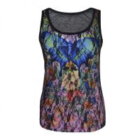  SELENA NET VEST LADIES BLK - 