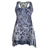  VOLTE LACE PANEL VEST LADIES GREY - 