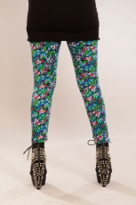 Леггинсы PRINTED LEGGINGS LADIES SPRING BLUE Innocent Lifestyle P-PRINTED-SBL - маленькая картинка