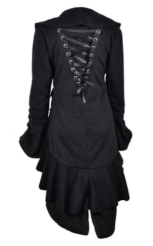  Flare Coat Ladies Evil Clothing 2022 /  /  /  /  2