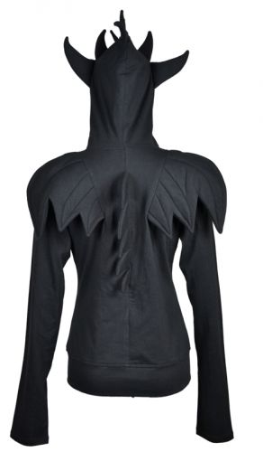  Dragon Hood Black Ladies Evil Clothing 2165  2
