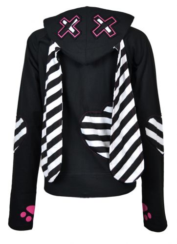  LB Parade Hood Black Ladies Evil Clothing 2167  2