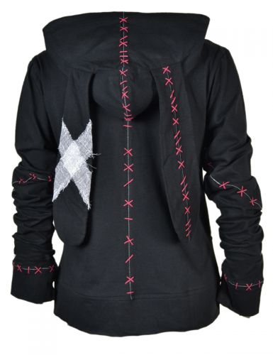 Толстовка LB Stitched Hood Black Ladies Evil Clothing 2246 Изображение 2