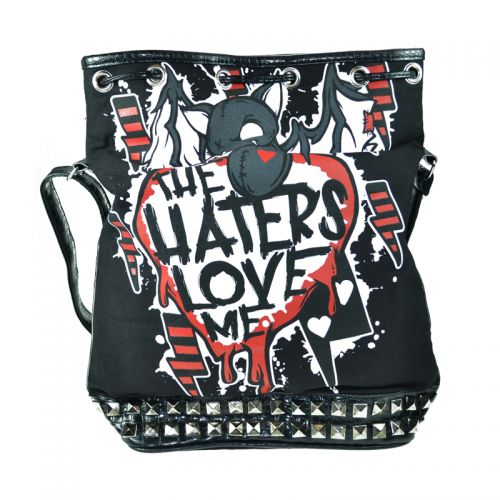  LOVE BITES BAG LADIES BLACK Evil Clothing 3035  2