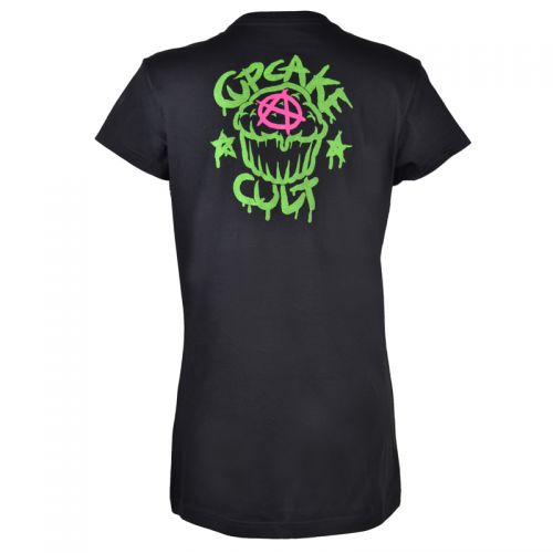  DUCKY T LADIES BLACK Evil Clothing DUCKY T LADIES BLACK  2
