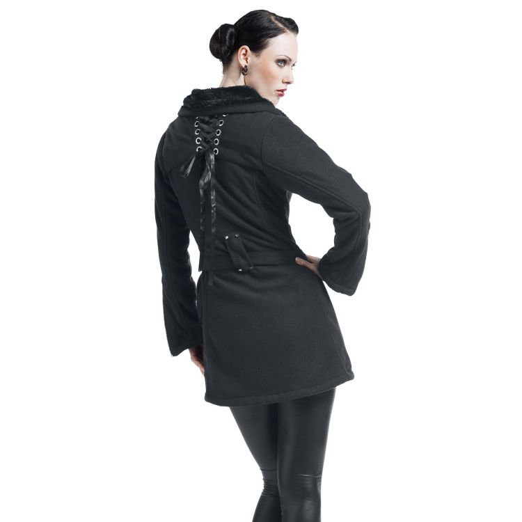  =Nea Jacket Black= Evil Clothing Nea Jacket Black  5