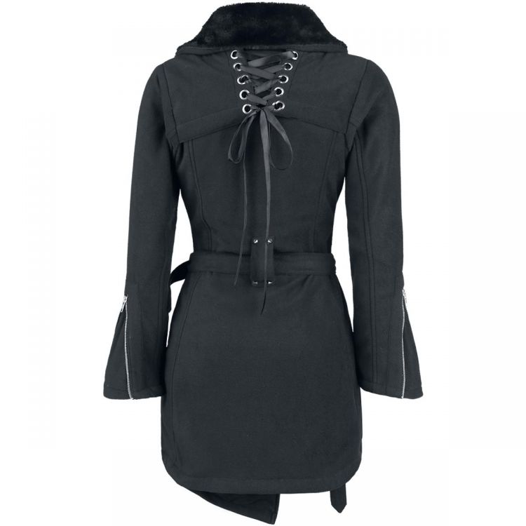  =Nea Jacket Black= Evil Clothing Nea Jacket Black  4
