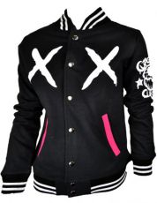  Z Heart Varcity Jacket Ladies - 