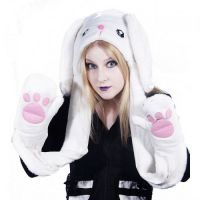 Luv Bunny Lux Hat White - 