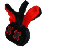Наушники Minxy Muffs Black / Red Evil Clothing 1881 - маленькая картинка