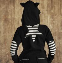 Толстовка Killstar Hood Ladies Evil Clothing 2071 - маленькая картинка
