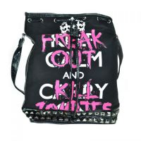  FREAK OUT BAG LADIES BLACK/PINK - 