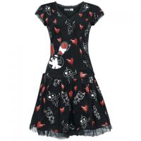 Платье LB PUPPET DRESS BLACK/RED Evil Clothing 1812 - маленькая картинка