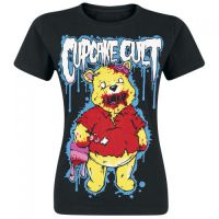 Футболка ZOMBIE BEAR T LADIES Evil Clothing 1210 - маленькая картинка