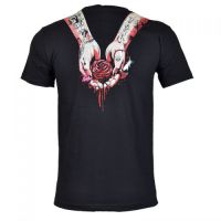 Футболка DARK ANGEL T MEN BLACK Evil Clothing DARK ANGEL T MEN BLACK - маленькая картинка